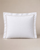 Ralph Pillowcase – White/Champagne